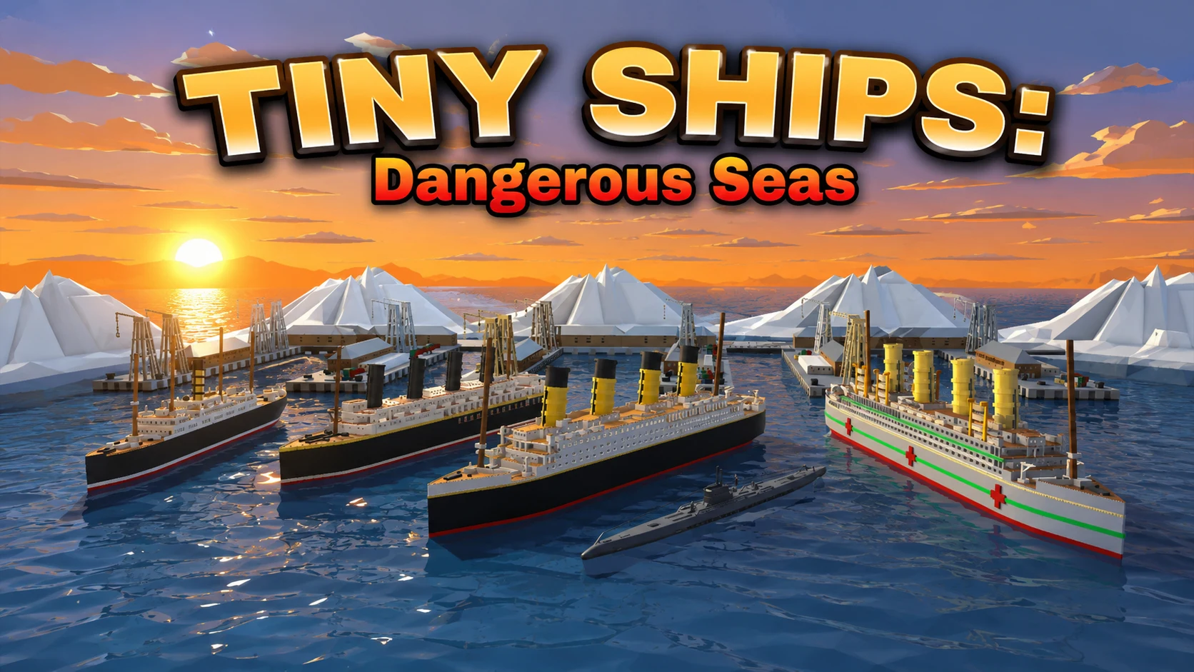 TINY SHIPS: Dangerous Seas screenshot